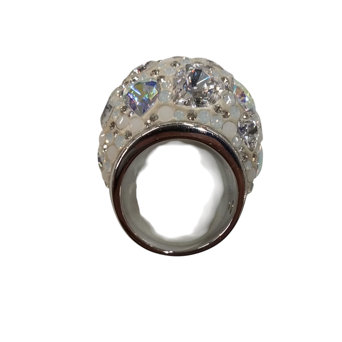 SWAROVSKI Ring White Size 55