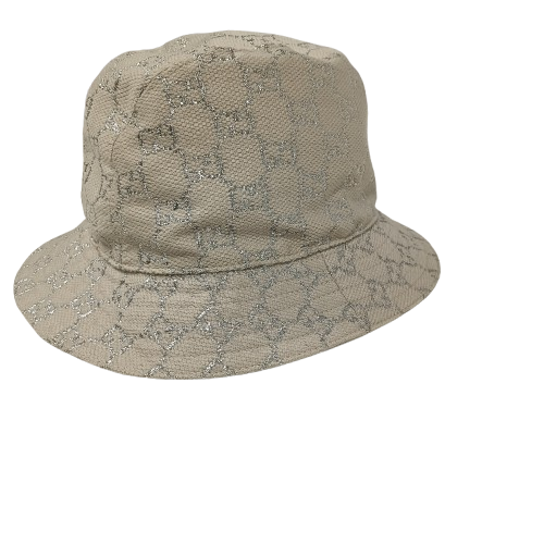 GUCCI Hat 631951 Light Gray