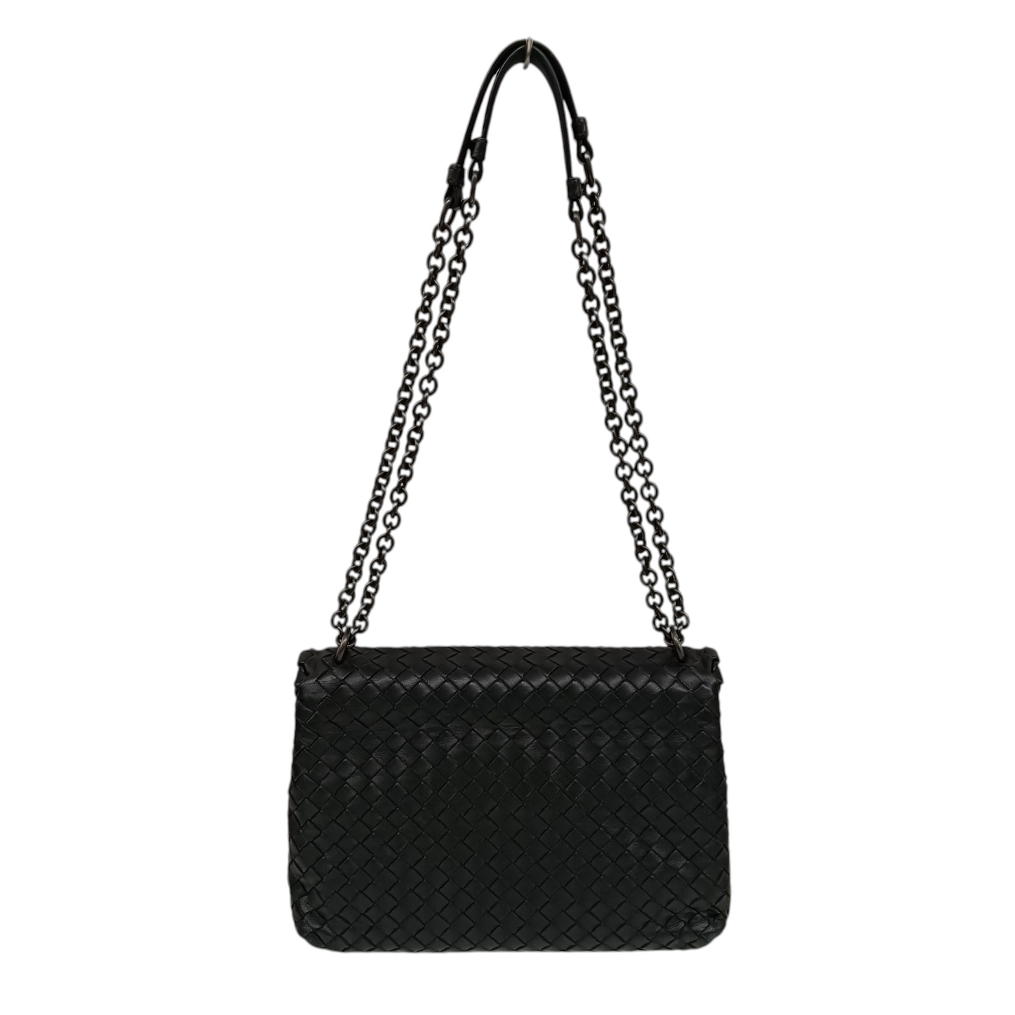 BOTTEGA VENETA Shoulder Bag B04831825H Navy Rank(B) Damage