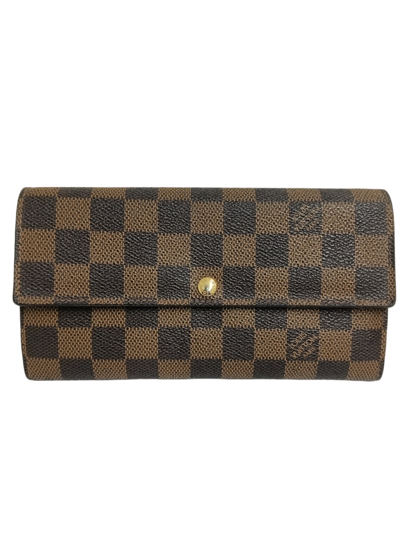 LOUIS VUITTON PORTEFEUILLE DAMIER BROWN M61734