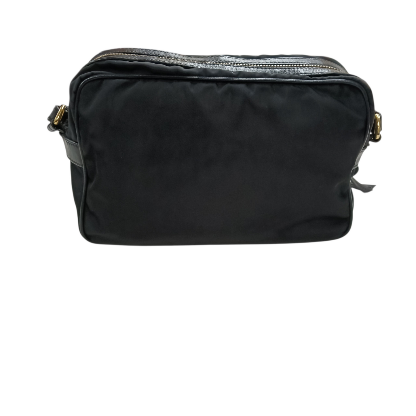 PRADA Shoulder Bag 1BH089 Black Scratch/Stain