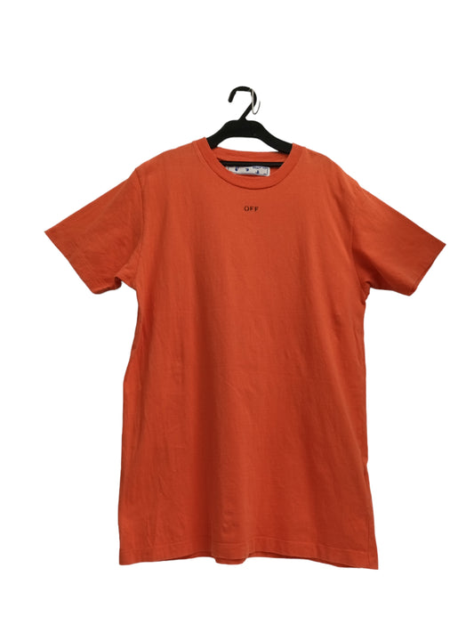 OFFWHITE T-SHIRT MENS ORANGE OMAA027E27E20JER006 #10 RANK(B)