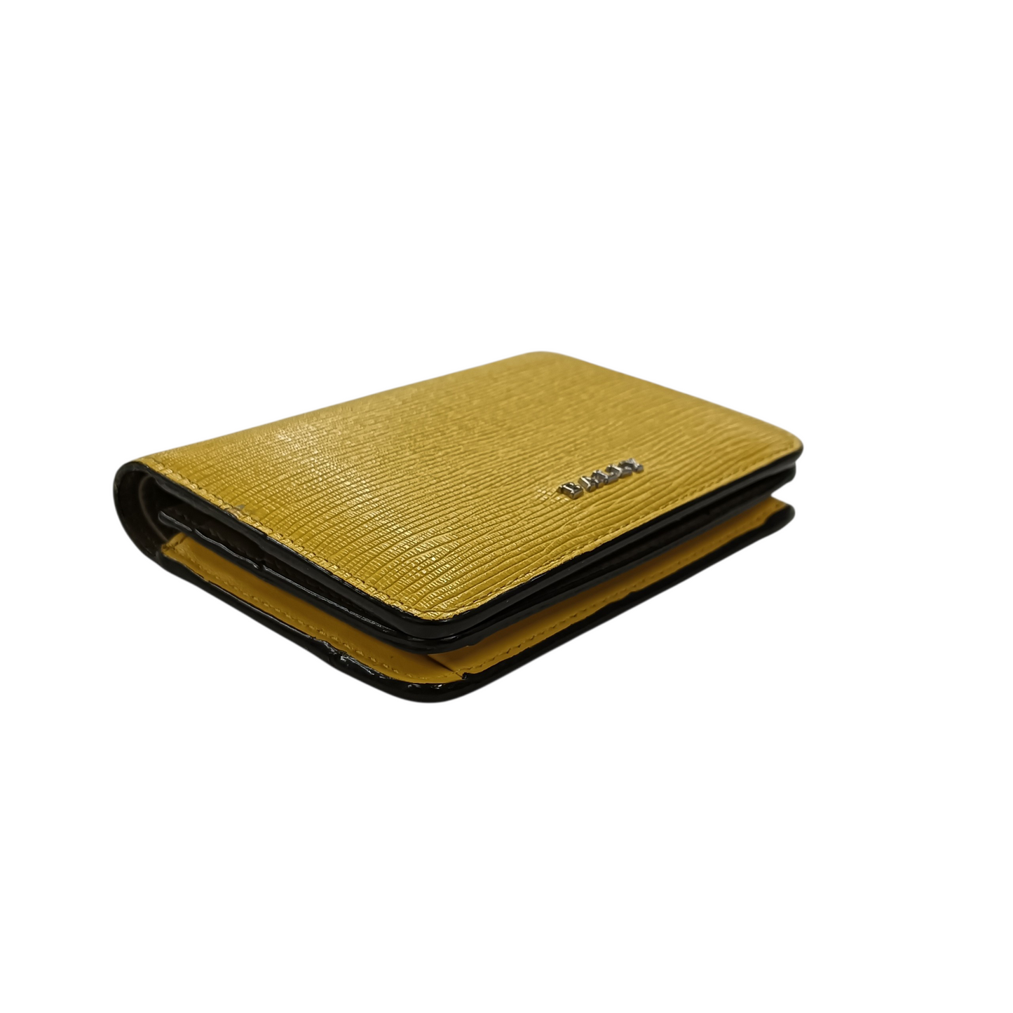 BALLY Wallet Yellow LETTES