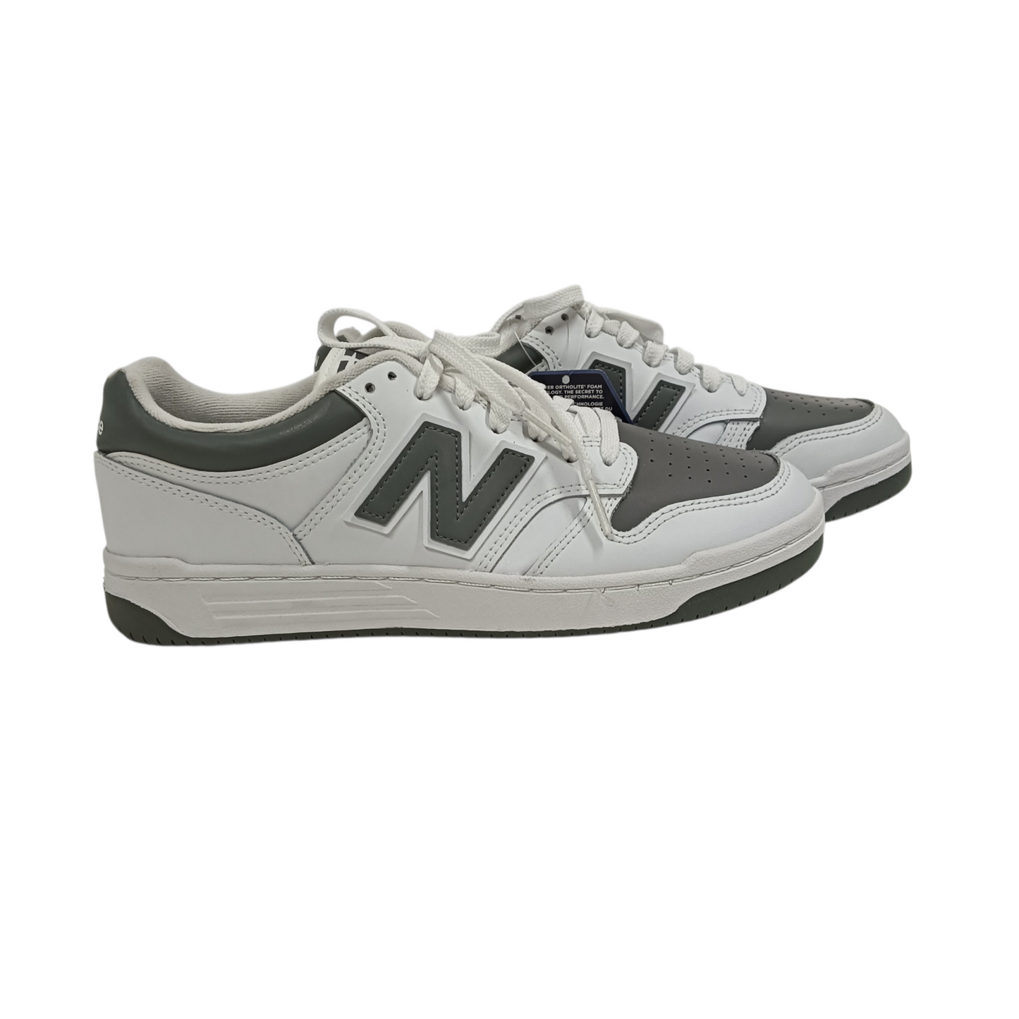 NEW BALANCE Sneaker 42.5 BB480LHG Unisex White/Gray