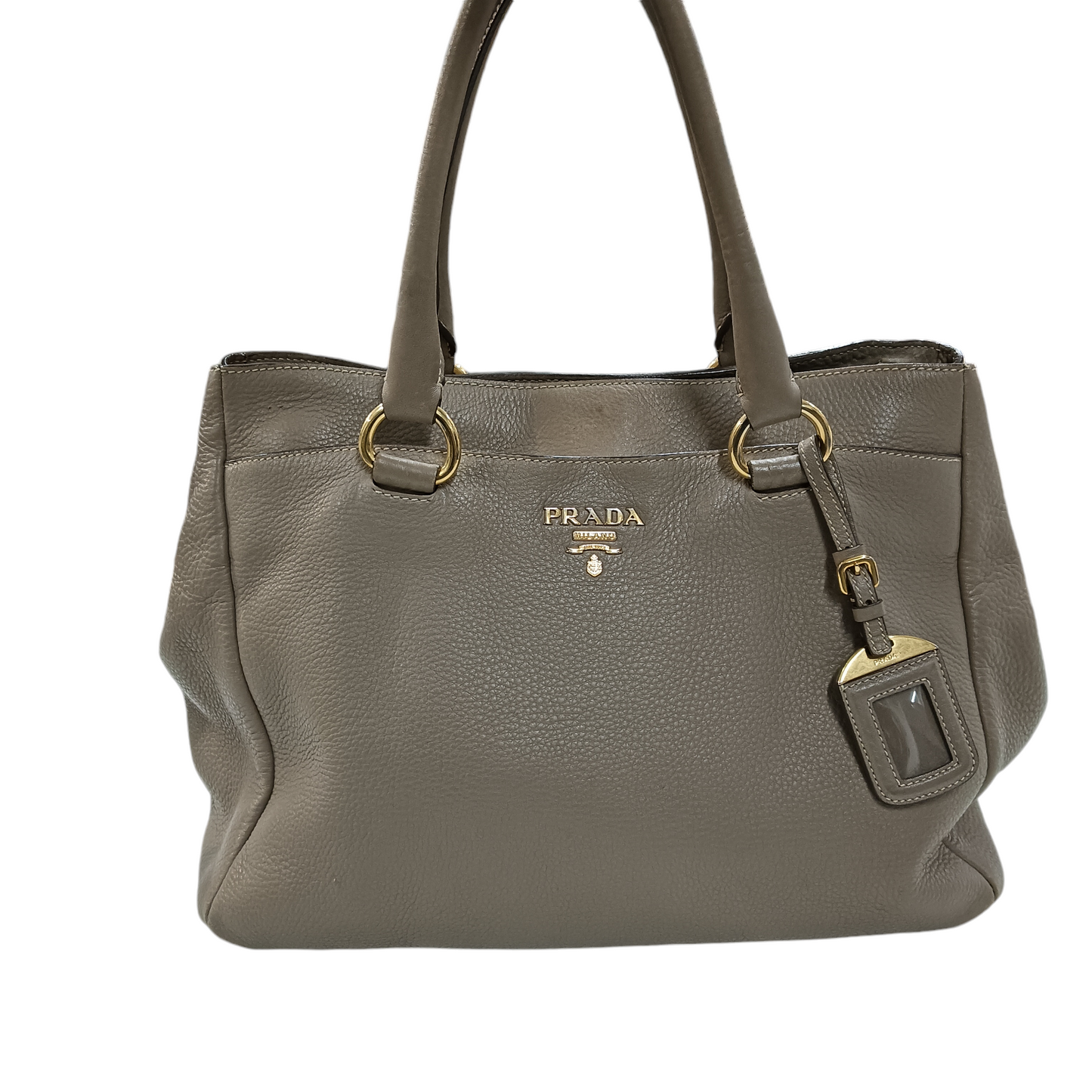 PRADA 2WAY BAG BEIGE