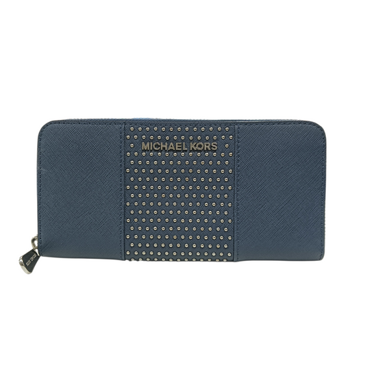 MICHAEL KORS Long Wallet Navy 35F7SD7Z3L