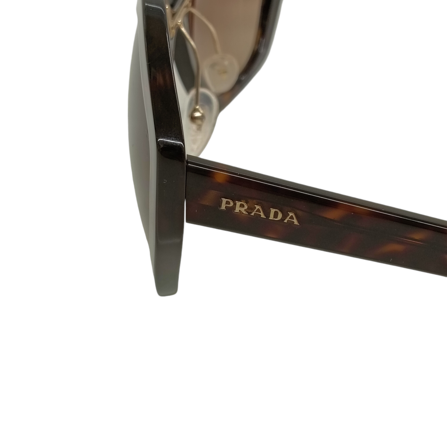 PRADA SUNGLASSES Black Stain