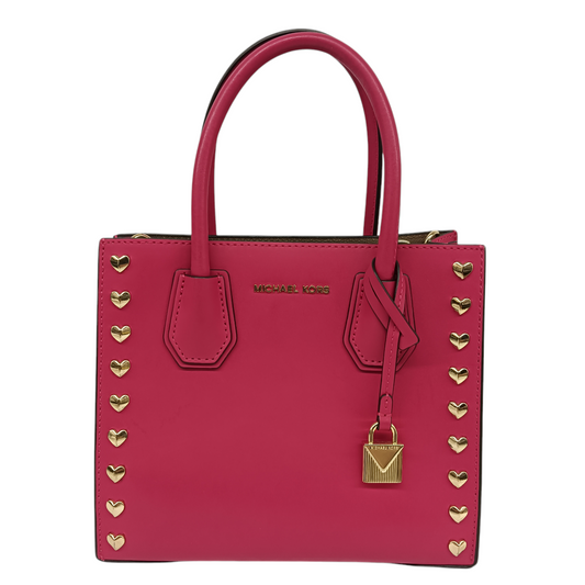 MICHAEL KORS 2WAY Bag 30H7GM9M2U Rank (C) Shocking Pink Sticky