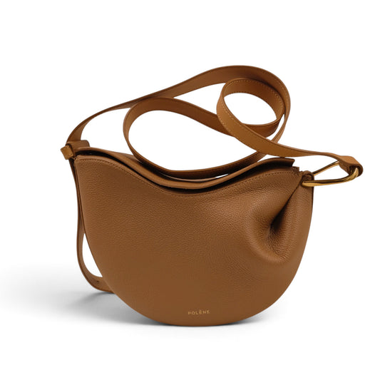 POLENE Shoulder Bag Brown TONCA Rank B