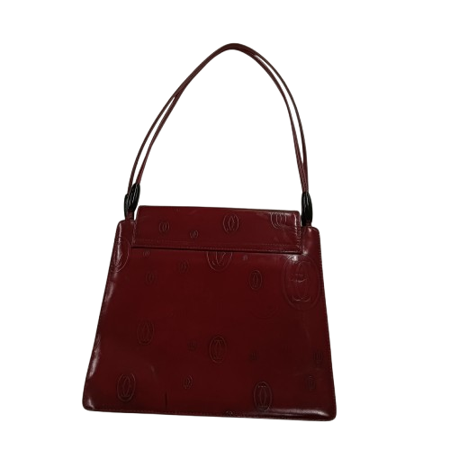 Cartier Shoulder Bag MUST Red **Damage