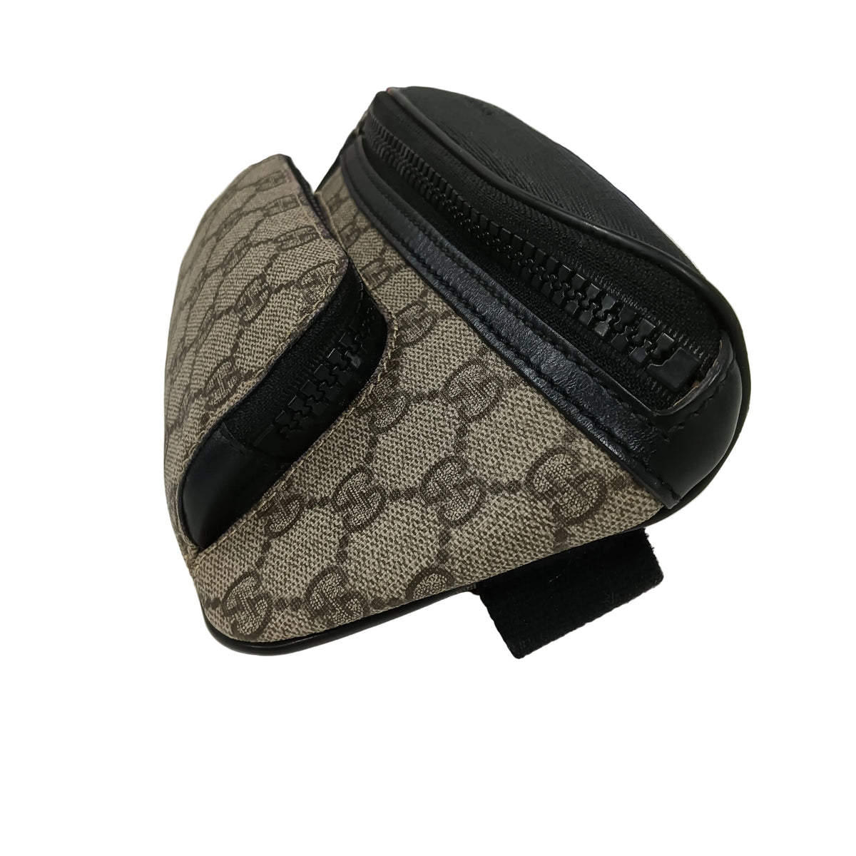 GUCCI Waist Bag 450946 Black And Beige 524947