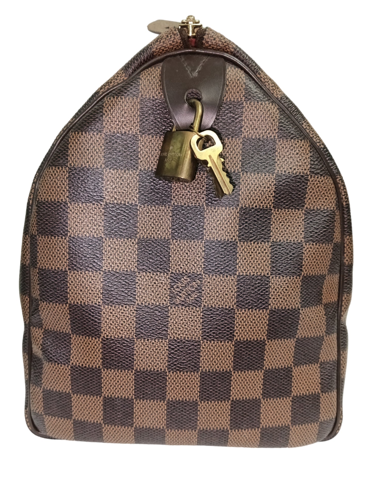 LOUIS VUITTON HANDBAG DAMIER BROWN N41531 TR2102 RANK (B) DAMAGE