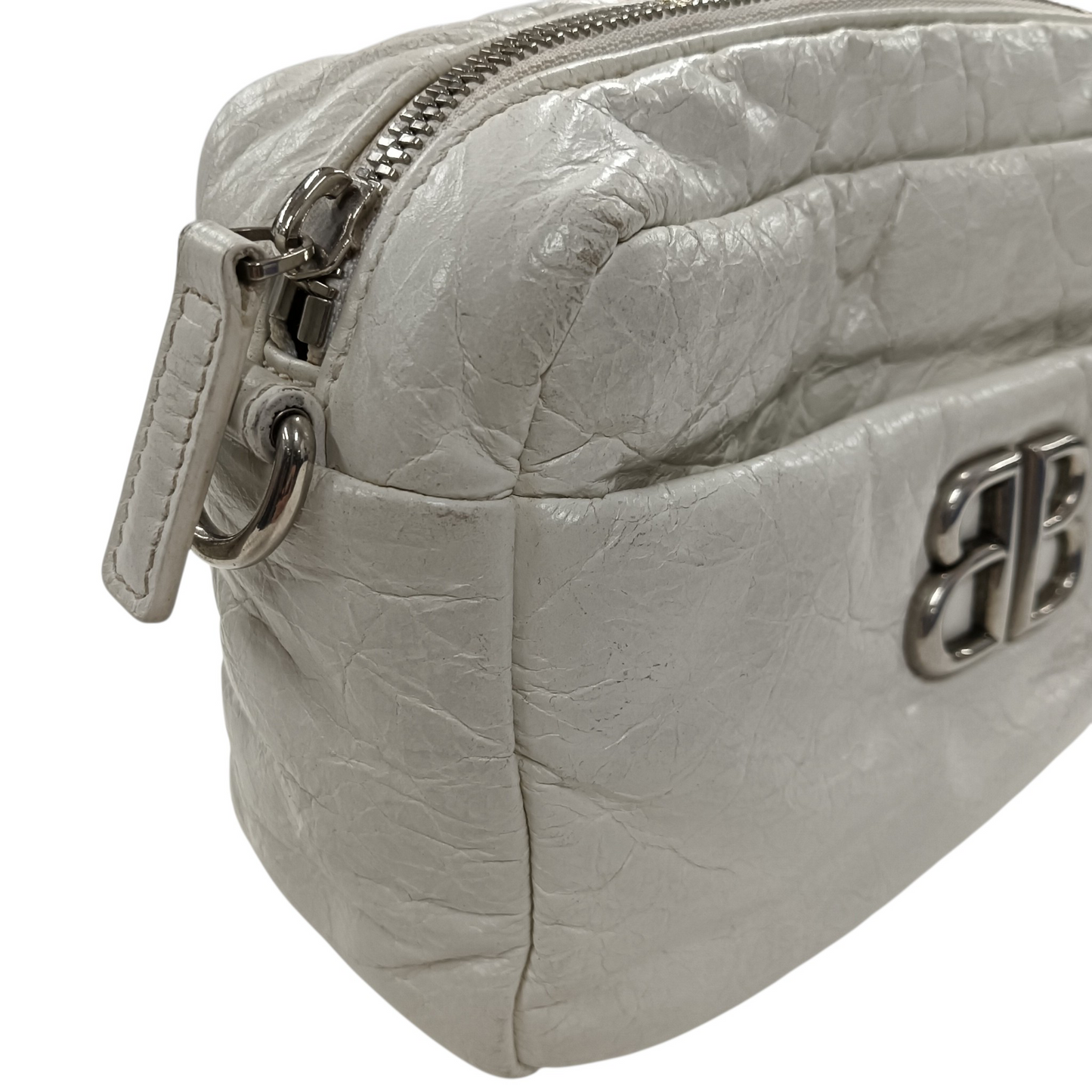 BALENCIAGA Shoulder Bag White 806459