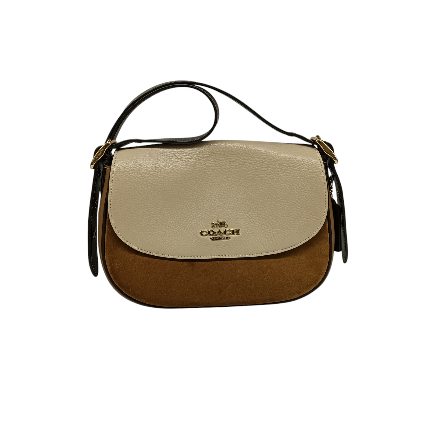 COACH Shoulder Bag Light Brown/Beige CB895