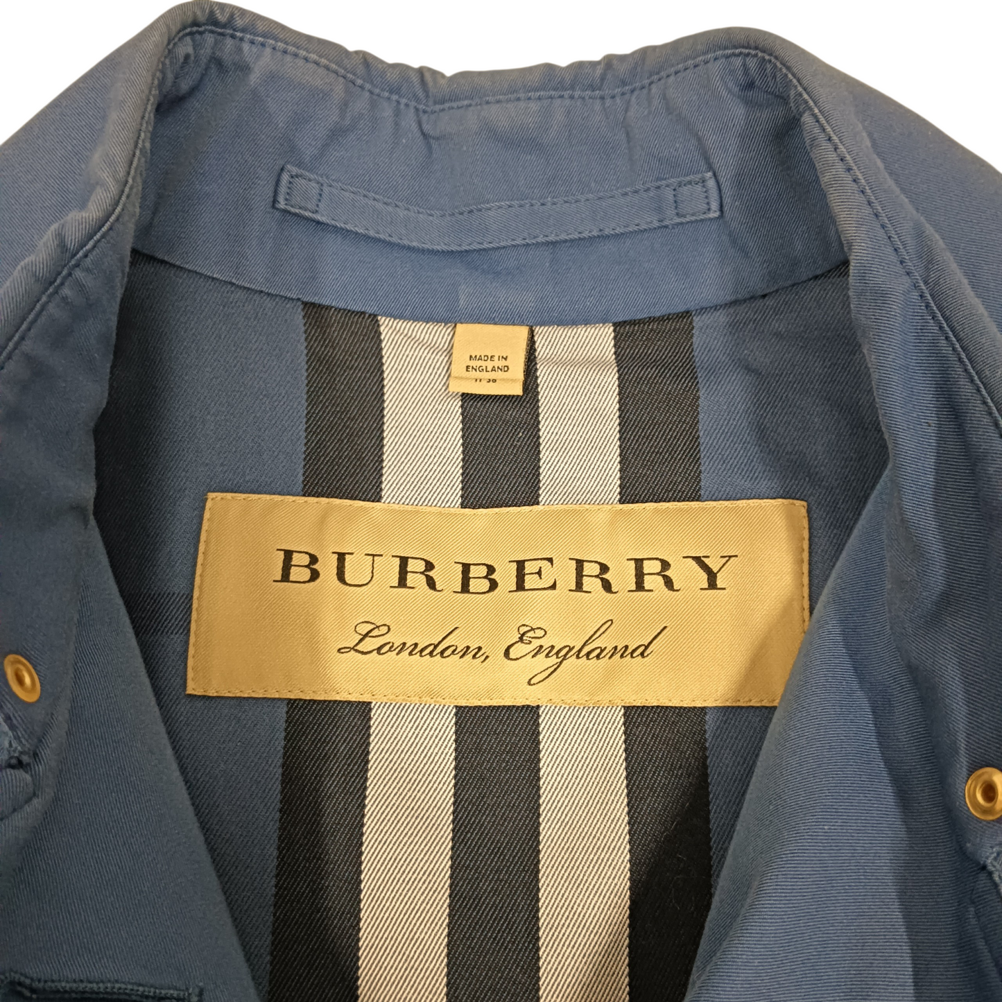 BURBERRY Coat 38 Lady's Blue