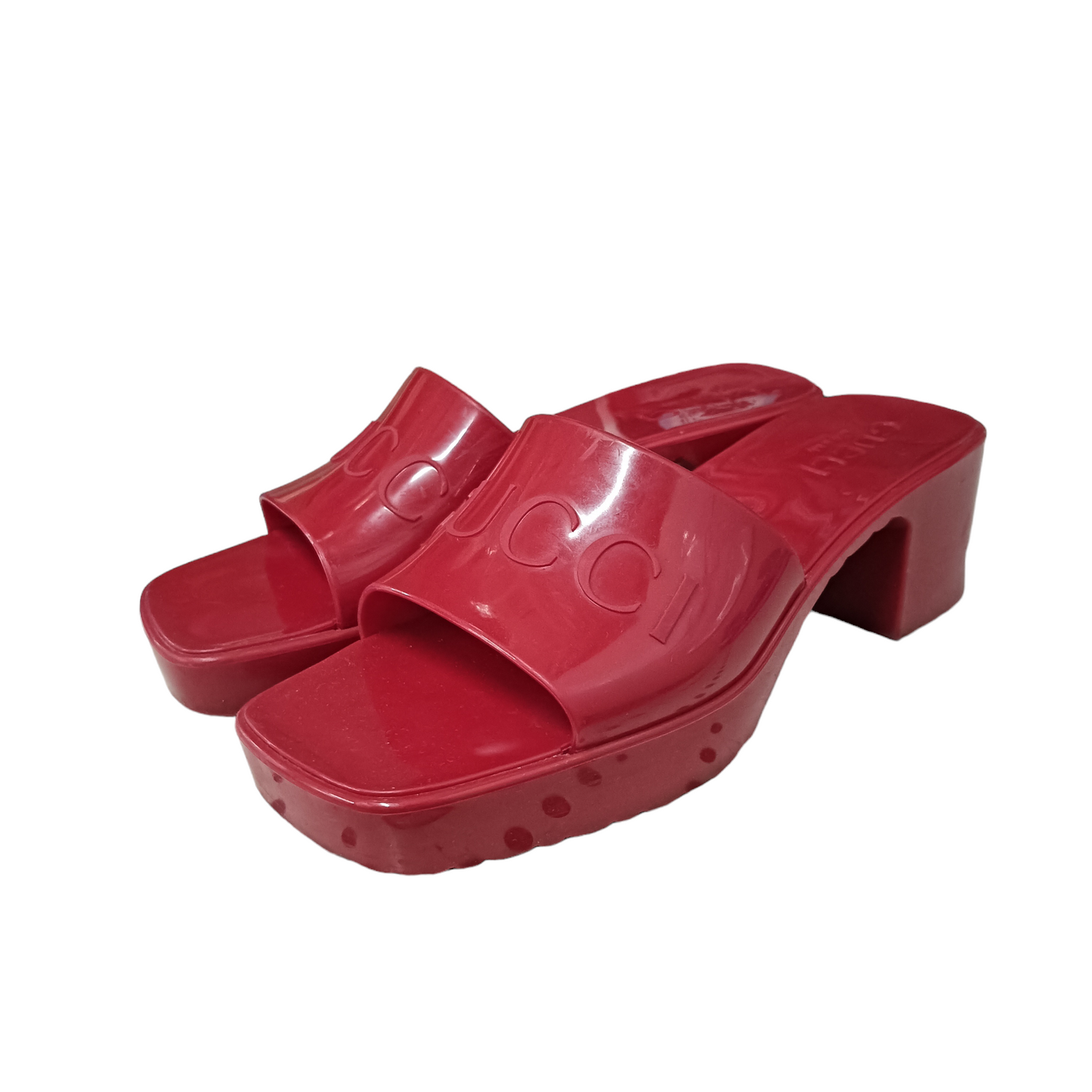 GUCCI Sandal Size 34 Lady's Red 624730