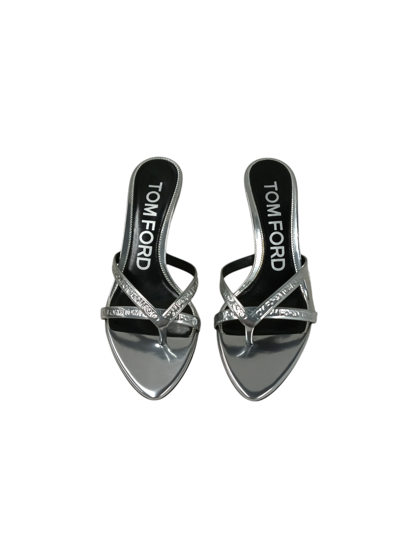 TOM FORD Sandal 38 Silver Unused