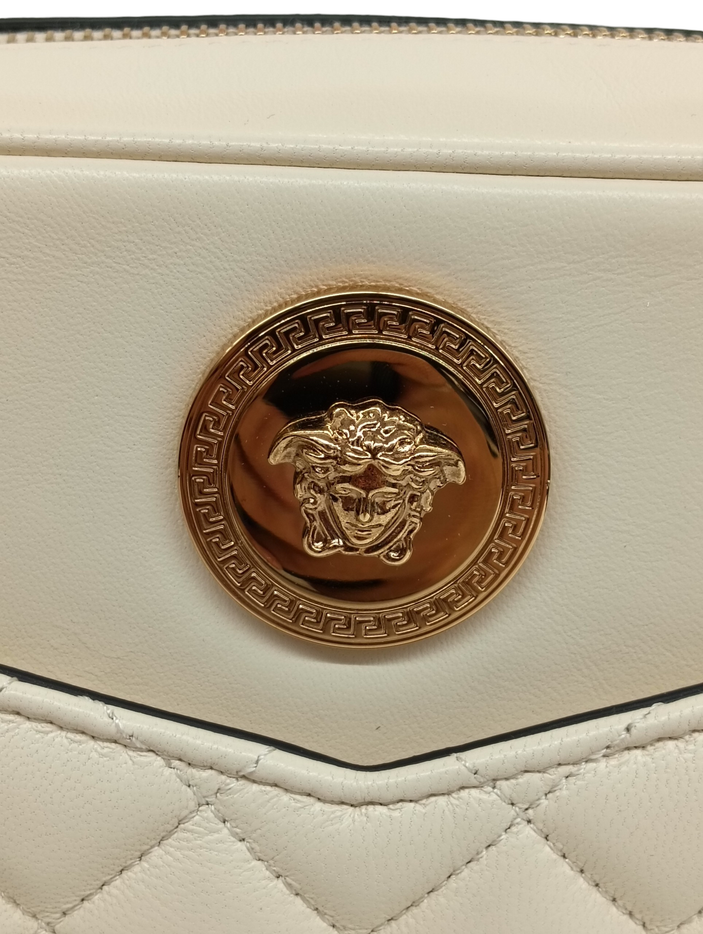 VERSACE Shoulder Bag 1008828 Beige
