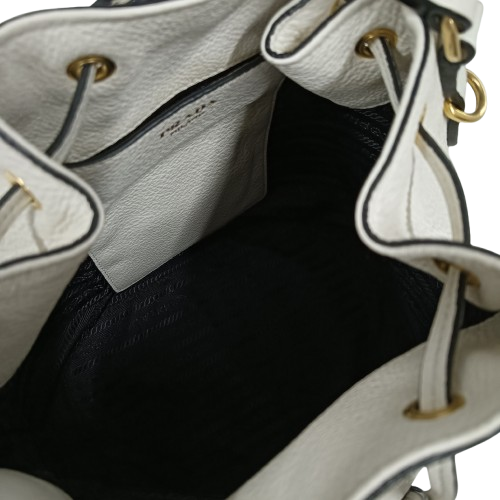 PRADA 3Way Bag White 31D 1BE018