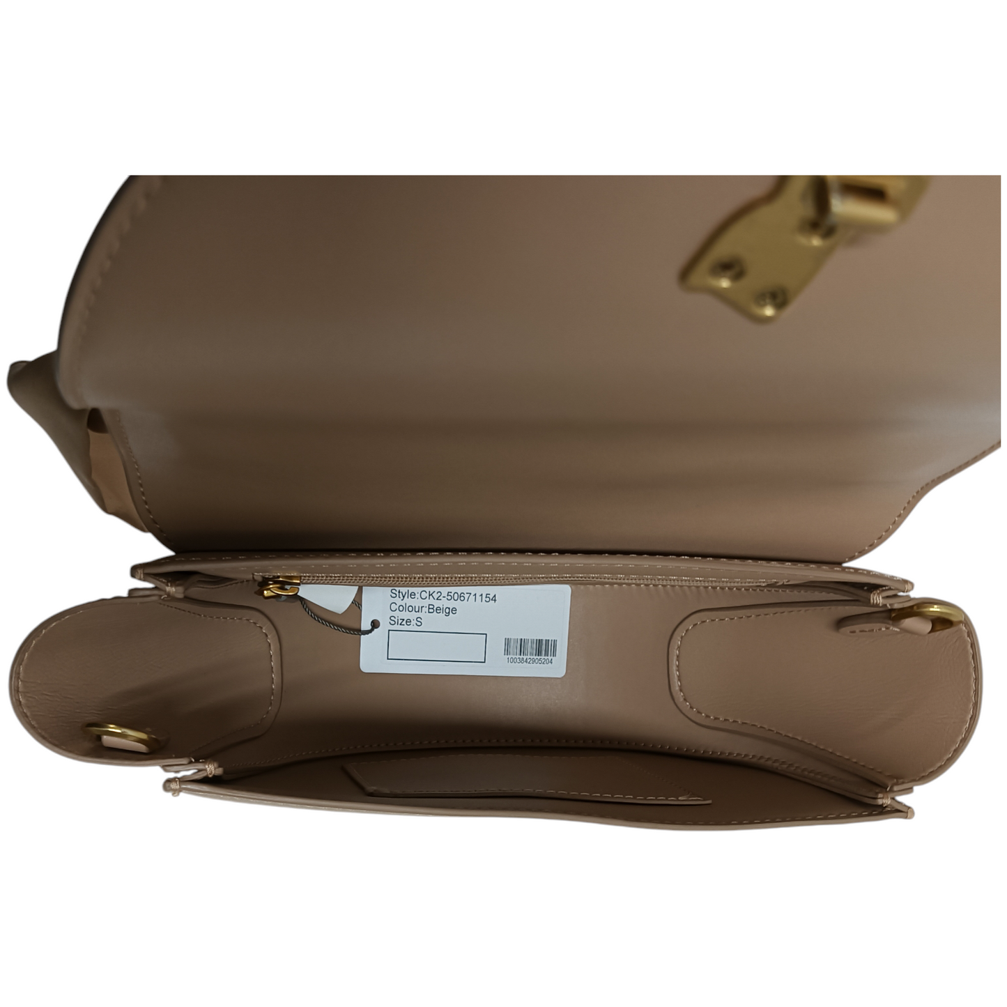 CHARLES & KEITH HANDBAG LIGHT BROWN 50671154