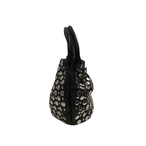 SONIA RYKIEL Handbag 02-27-66183 Gray/Black