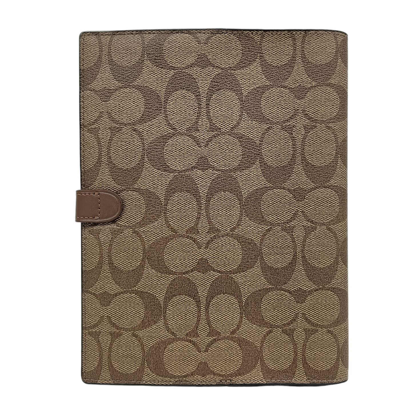 COACH Notebook Cover Brown Signature