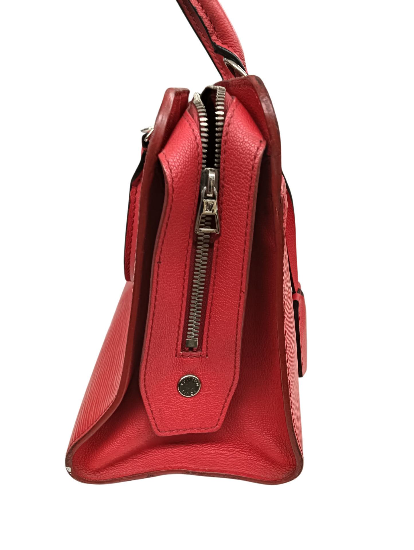 LOUIS VUITTON Handbag Epi M48187 Red ARO167