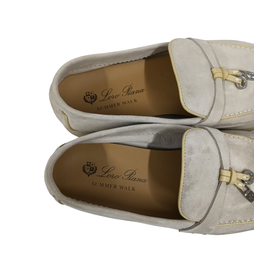 LORO PIANA Loafers Gray **Stain 51252