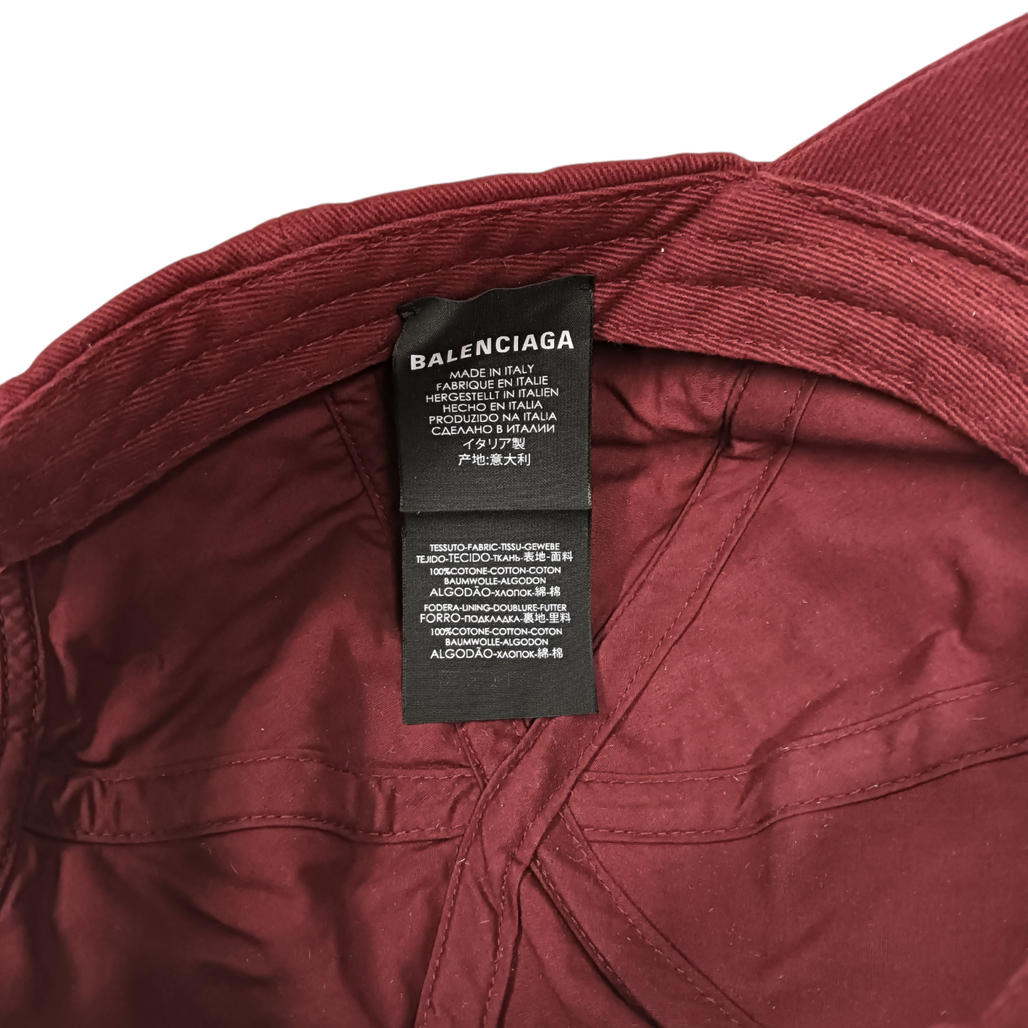 BALENCIAGA Basketball Cap Red