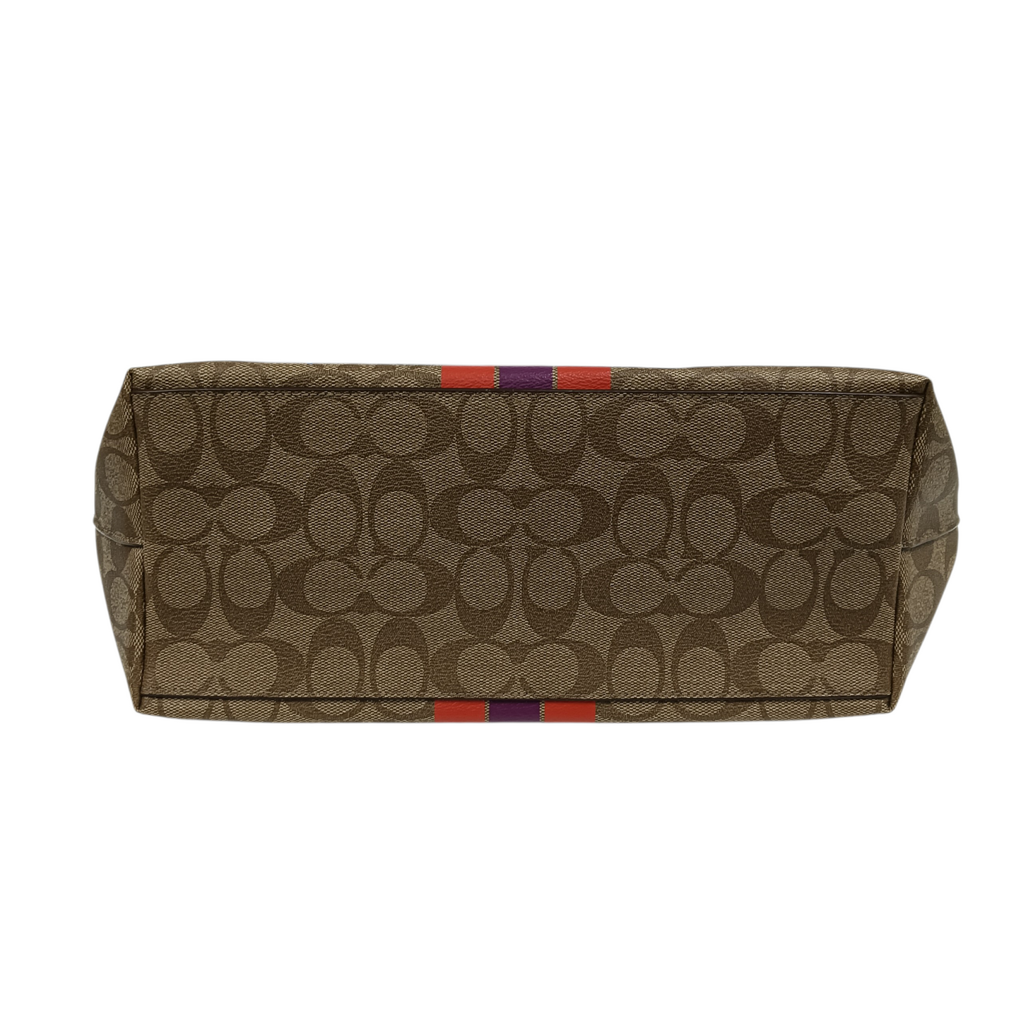 COACH Tote Bag F38405 Brown/Orange