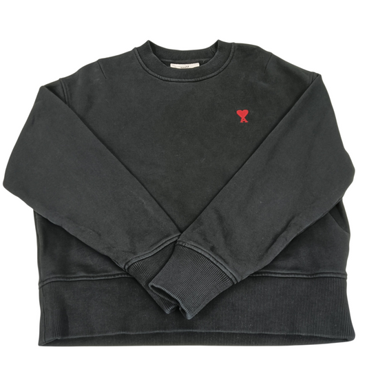 AMI Alexandre Mattiussi Long-sleeved T-shirt XS Black