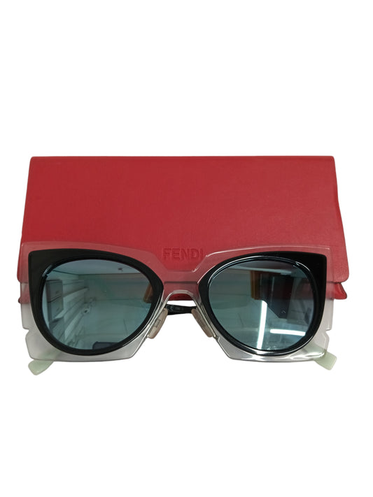 FENDI SUNGLASSES CLEAR/BLUE FF0117/S