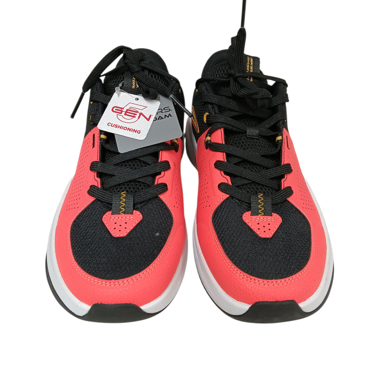 SKECHERS Sneaker Size 8 US SN253011 Unisex Pink/Black