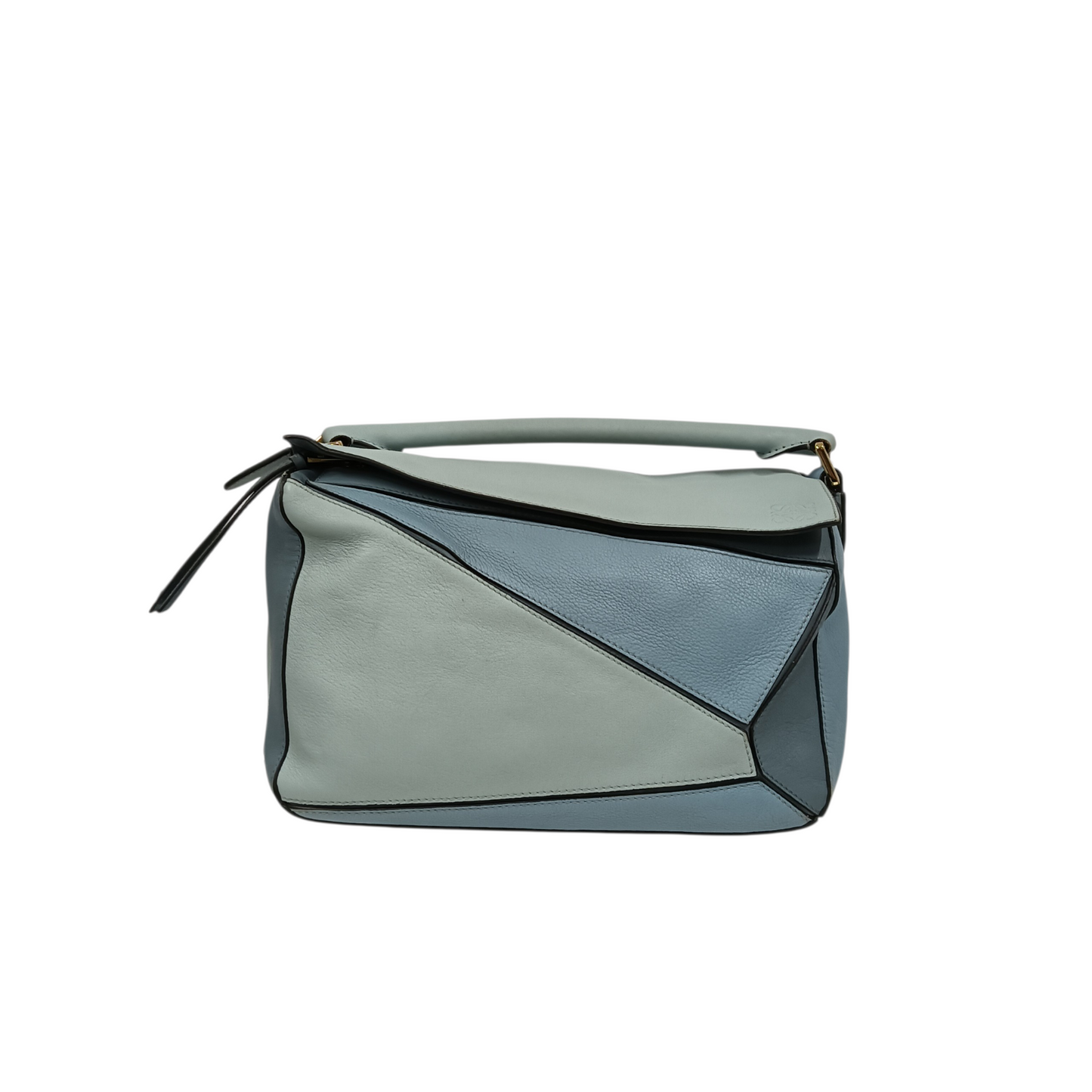 LOEWE 2WAY Bag Sky Blue 06 17 07  Stain/Damage Puzzle Medium