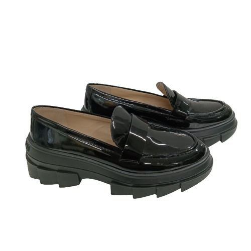 STUART WEITZMAN Loafers 37 Lady's Black SJ169