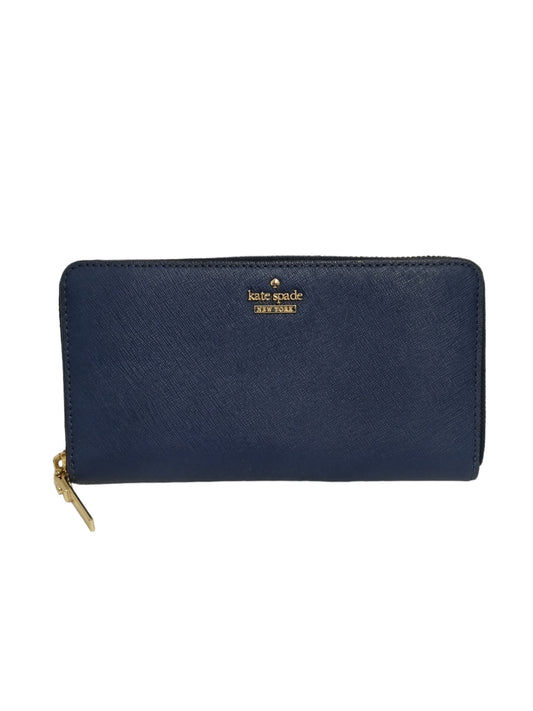 KATE SPADE LONG WALLET BLUE