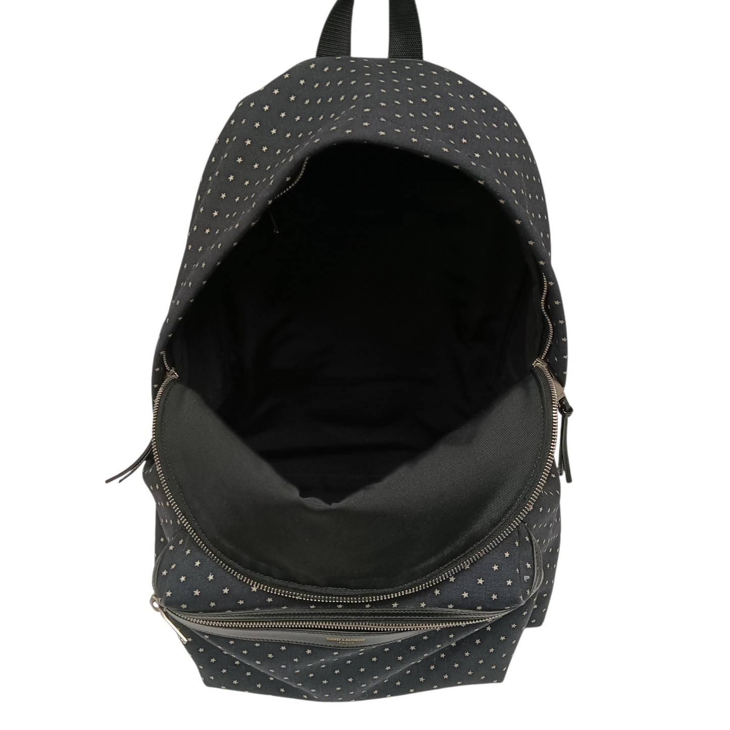 Saint Laurent Paris Backpack LND326865 Black Damage