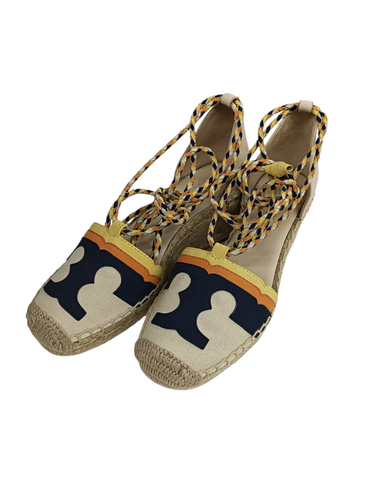 TORY BURCH Espadrille Size 5.5 Beige 35347