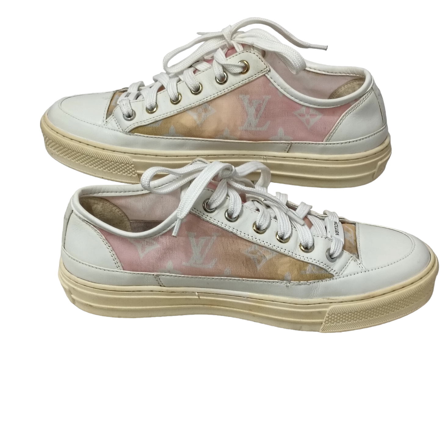 LOUIS VUITTON SNEAKER SIZE 38 LADY'S white LD0220