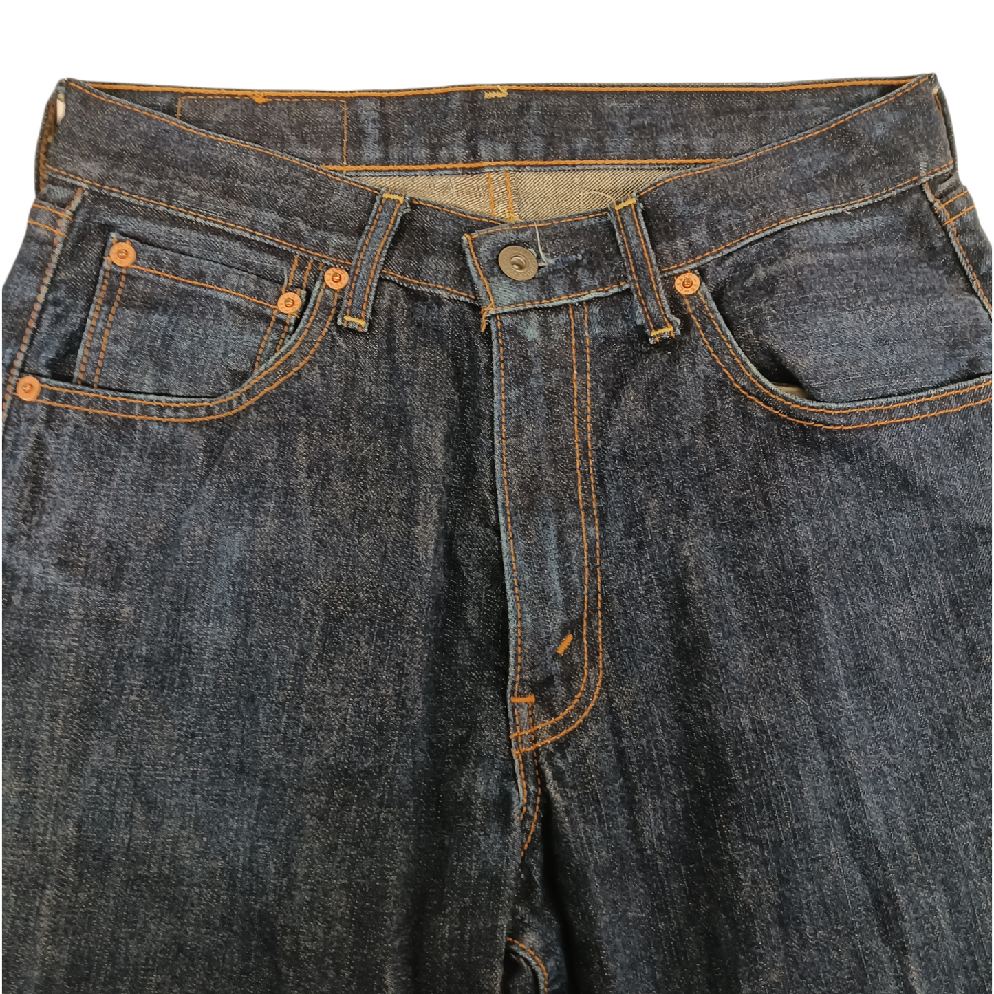 LEVI'S Denim Pants 30/34 503-0301 Mens Indigo Rank B