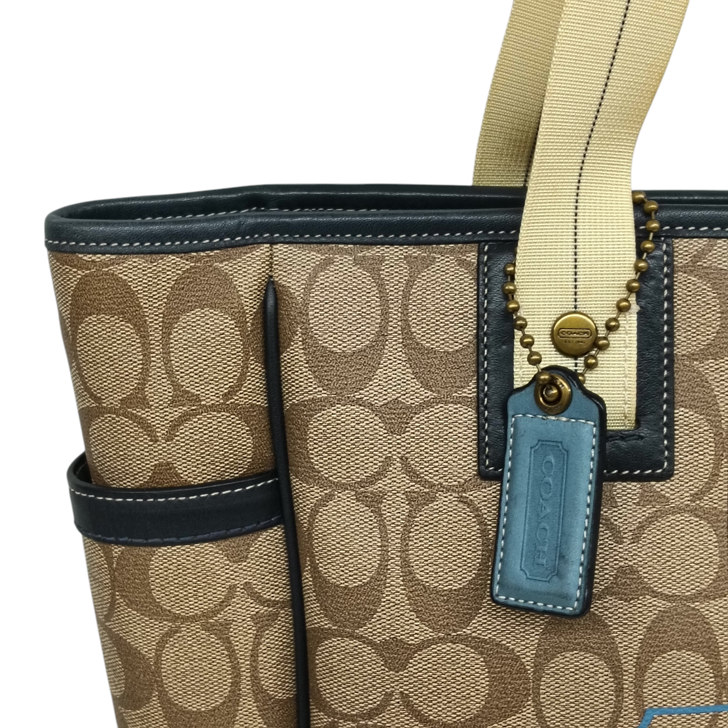 COACH Tote Bag F70074 Rank(B) Brown Stain