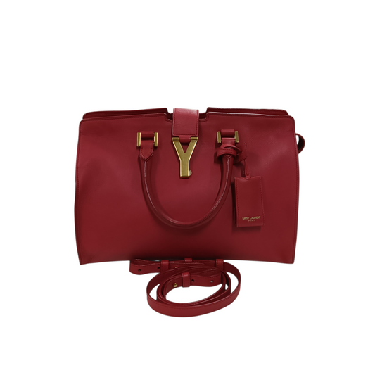 Yves Saint Laurent 2WAY Bag Petit Cabas Y Line 311210 Reb Stain/Scratch
