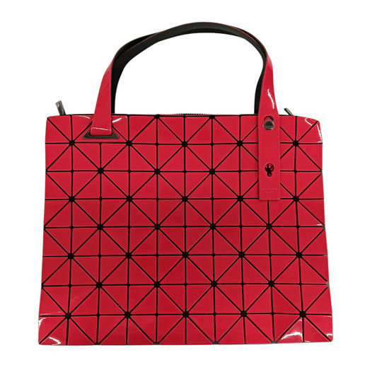 BAO BAO ISSEY MIYAKE Shoulder Bag BB76-AG441 Red Rank(B)