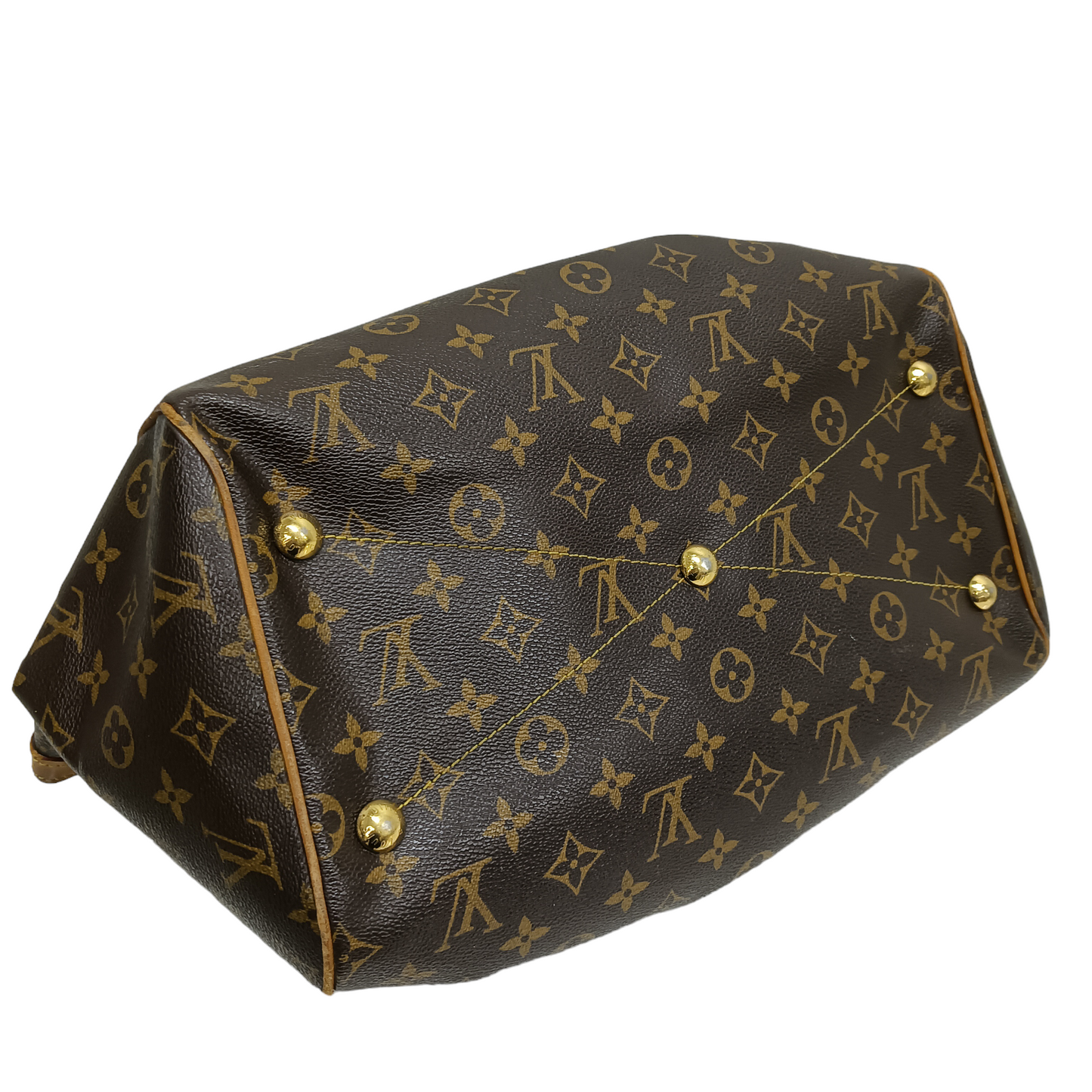 LOUIS VUITTON Handbag Monogram Brown Tivoli GM M40144