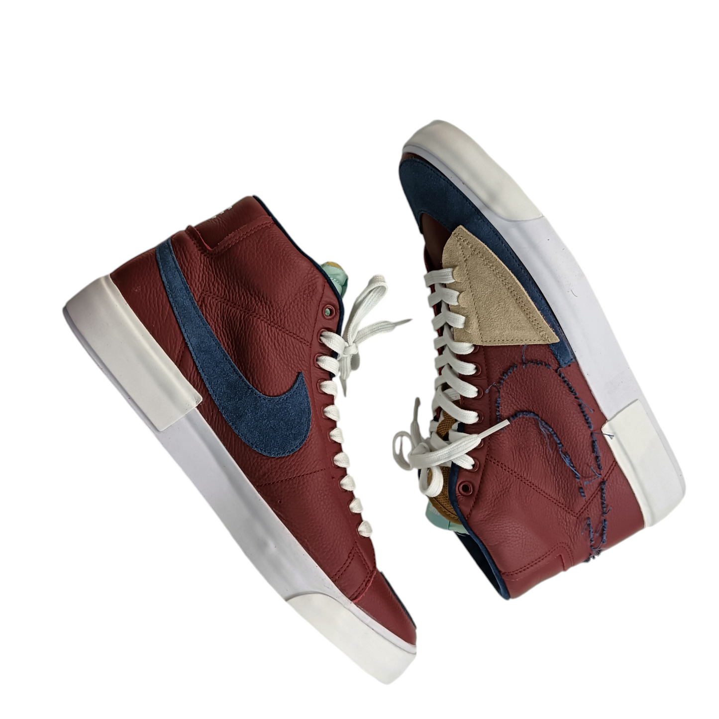 NIKE SB ZOOM BLAZER MID EDGE L Size 43.5 Red/navy /rosee/marine DA2189 600