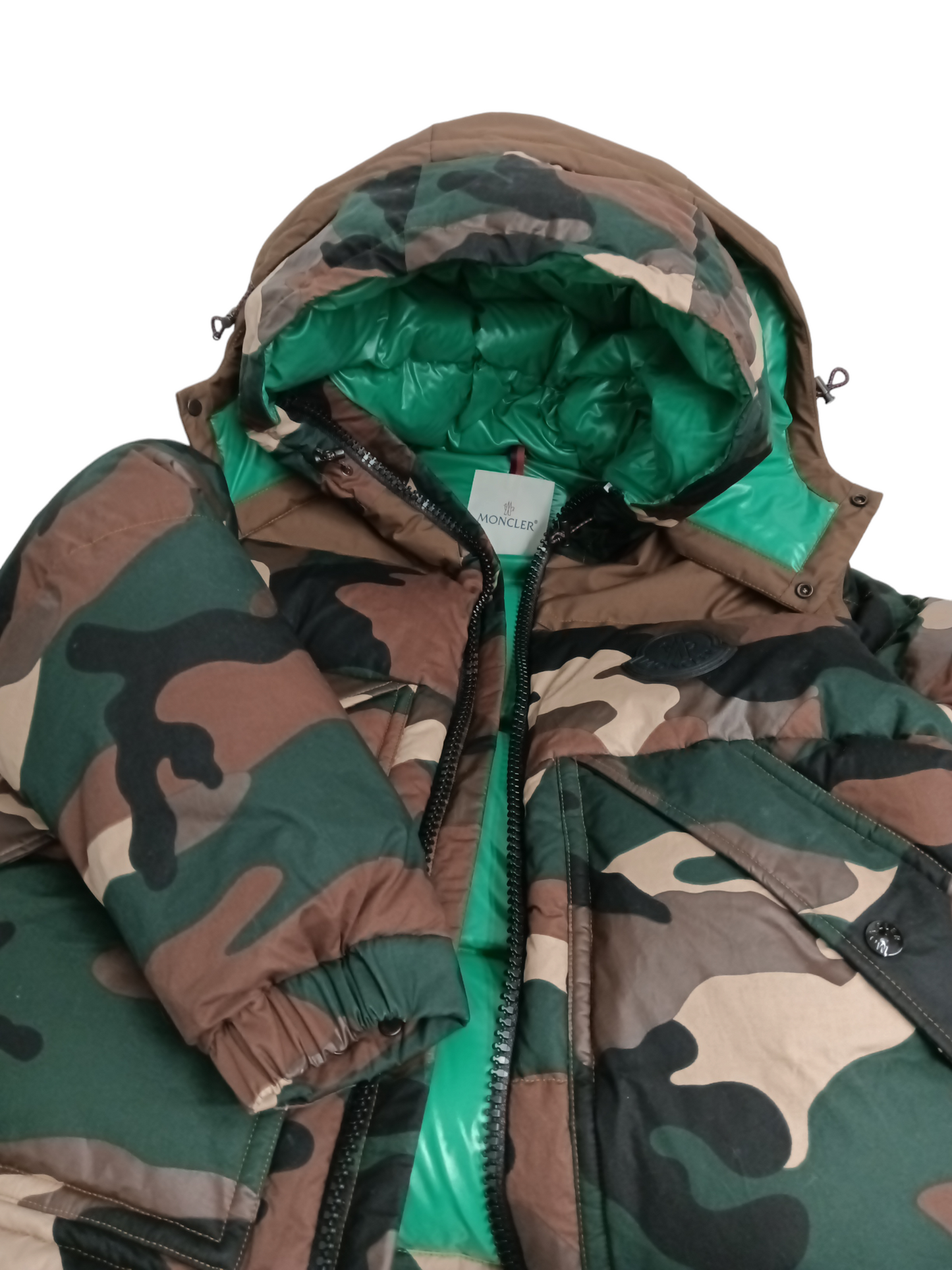 MONCLER DOWN JACKET MULTI COLOR G20911A00121 CAVET STICKY RANK (C)