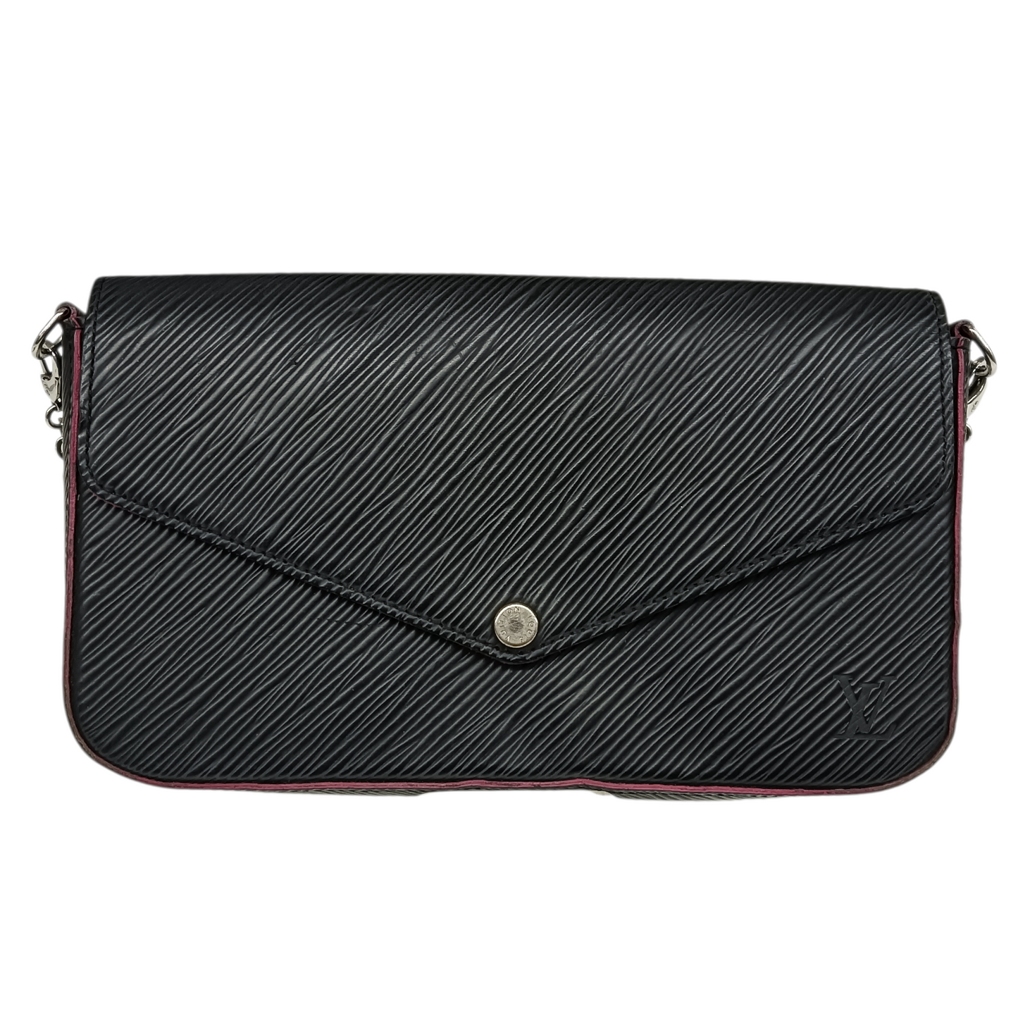 LOUIS VUITTON Shoulder Bag EPI M64579 Black*Scratch*