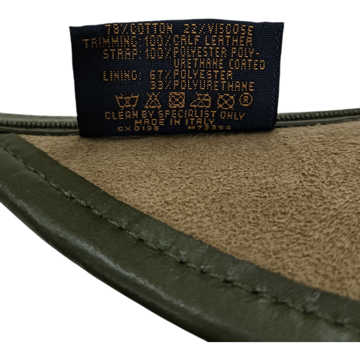 LOUIS VUITTON Strawgram Visor M73354 Brown CX0198