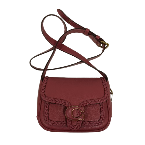 COACH Shoulder Bag CJ837 Pink Tabby