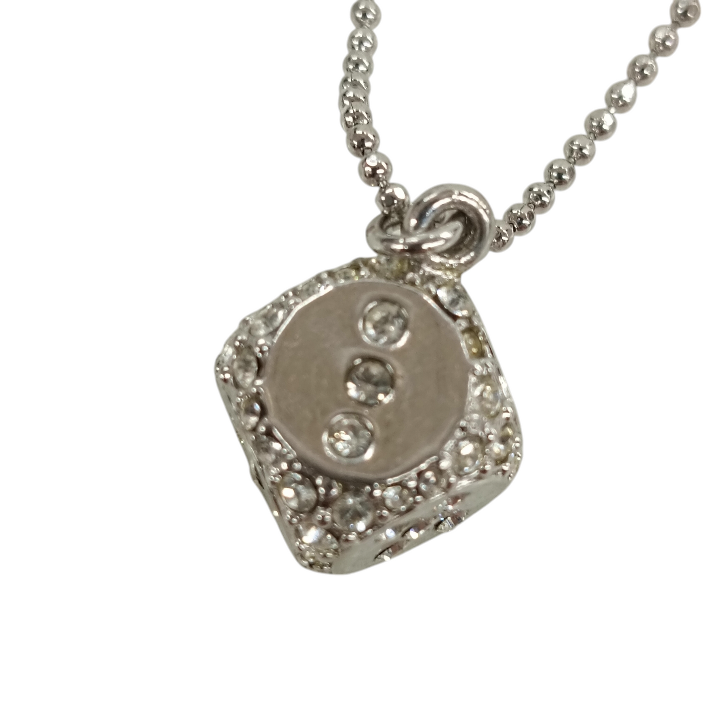 SWAROVSKI Necklace Silver Dice Rank (B)